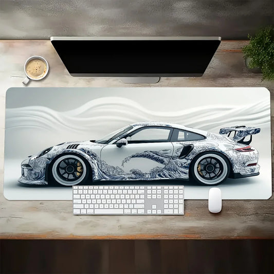 Sports Car Gaming Mousepad  XXL Non-Slip, Perfect Slide